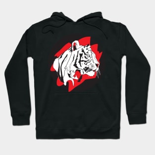 White Tiger Hoodie